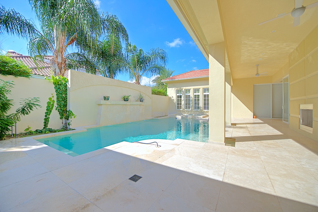 Lake Butler Sound Modern Home with Courtyard Pool Masters Realty